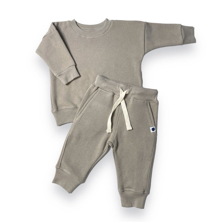 Fleece Sweatshirt - Taupe