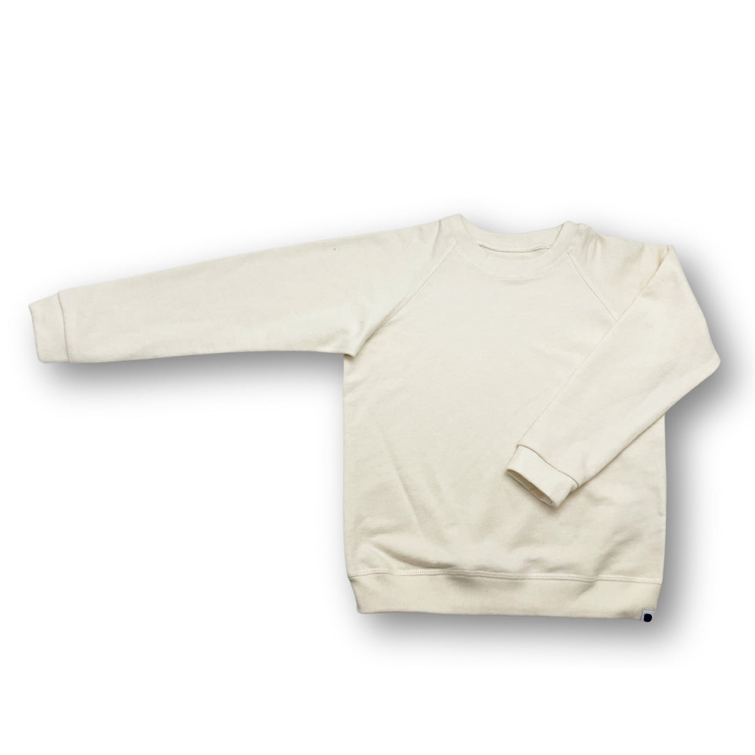 French Terry Crewneck - Kids - Cream