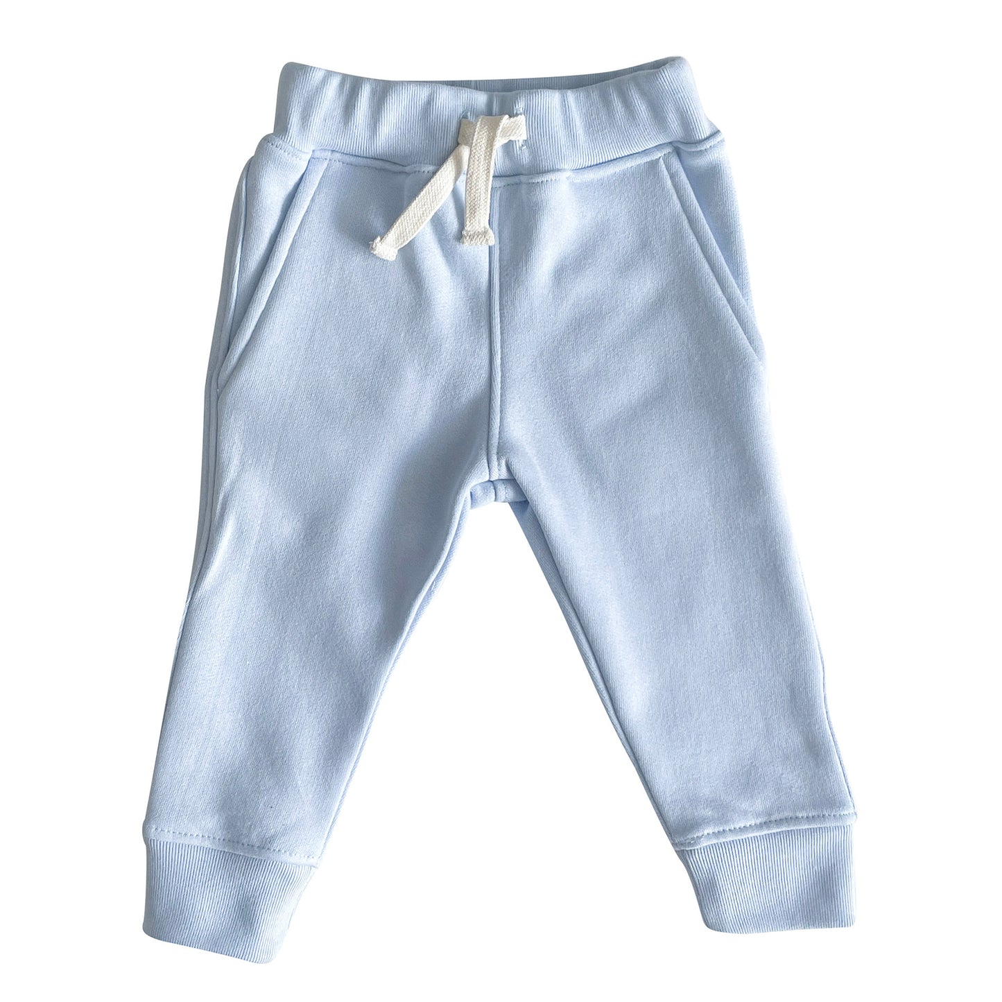 Unisex Fleece Sweatpants - Baby Blue
