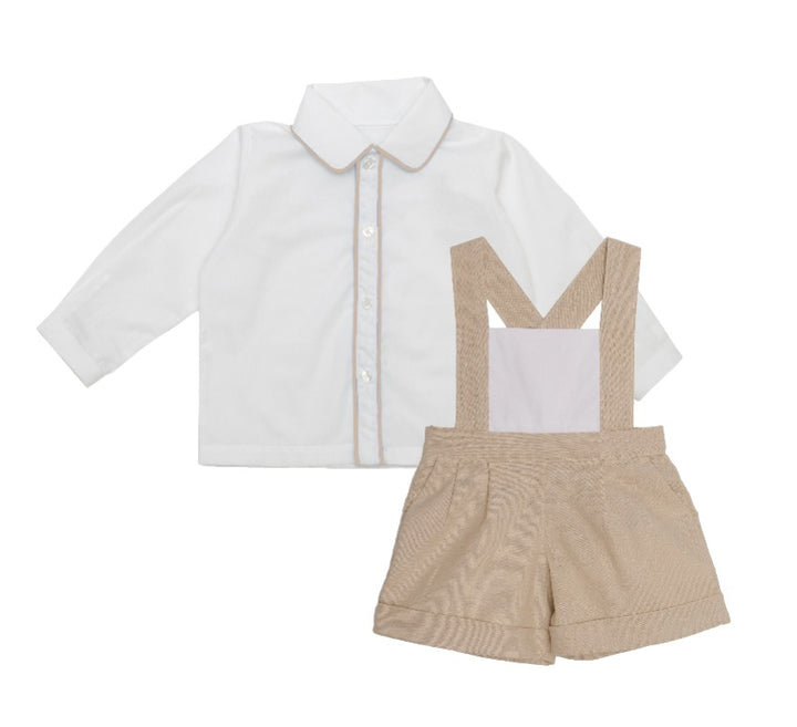 Classic Tailored Dress Shirt – Oatmeal