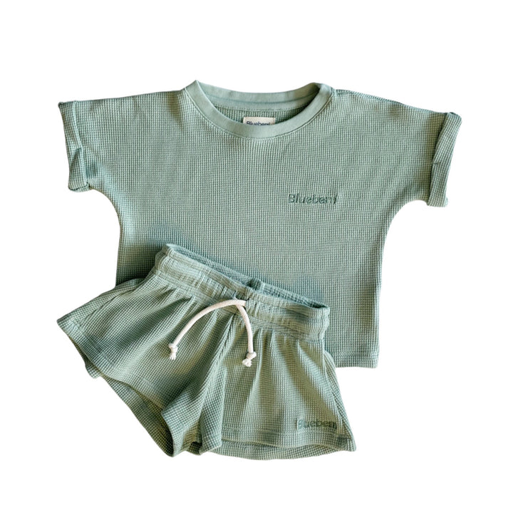 Waffle Set - Seafoam Green