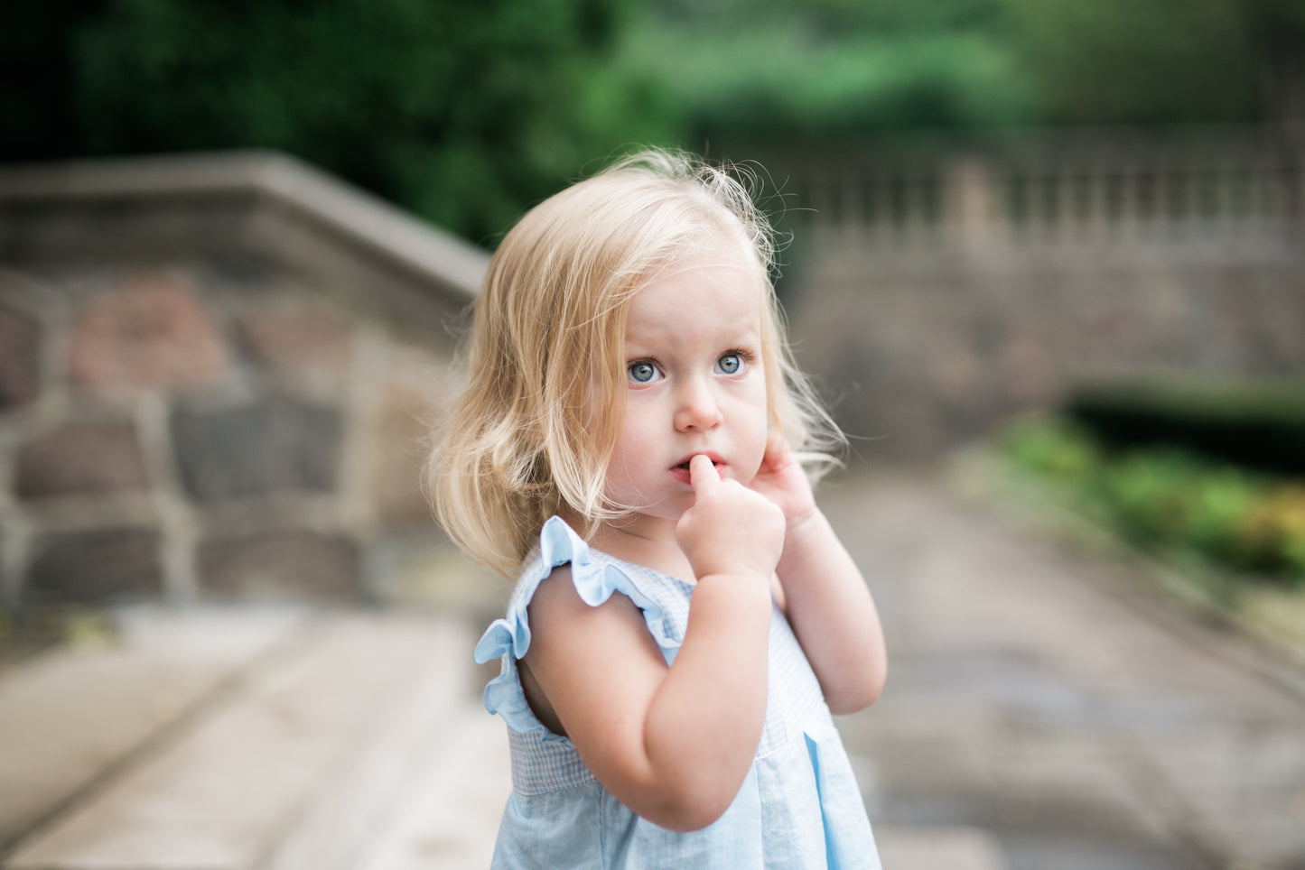Flutter Dress – Baby Blue