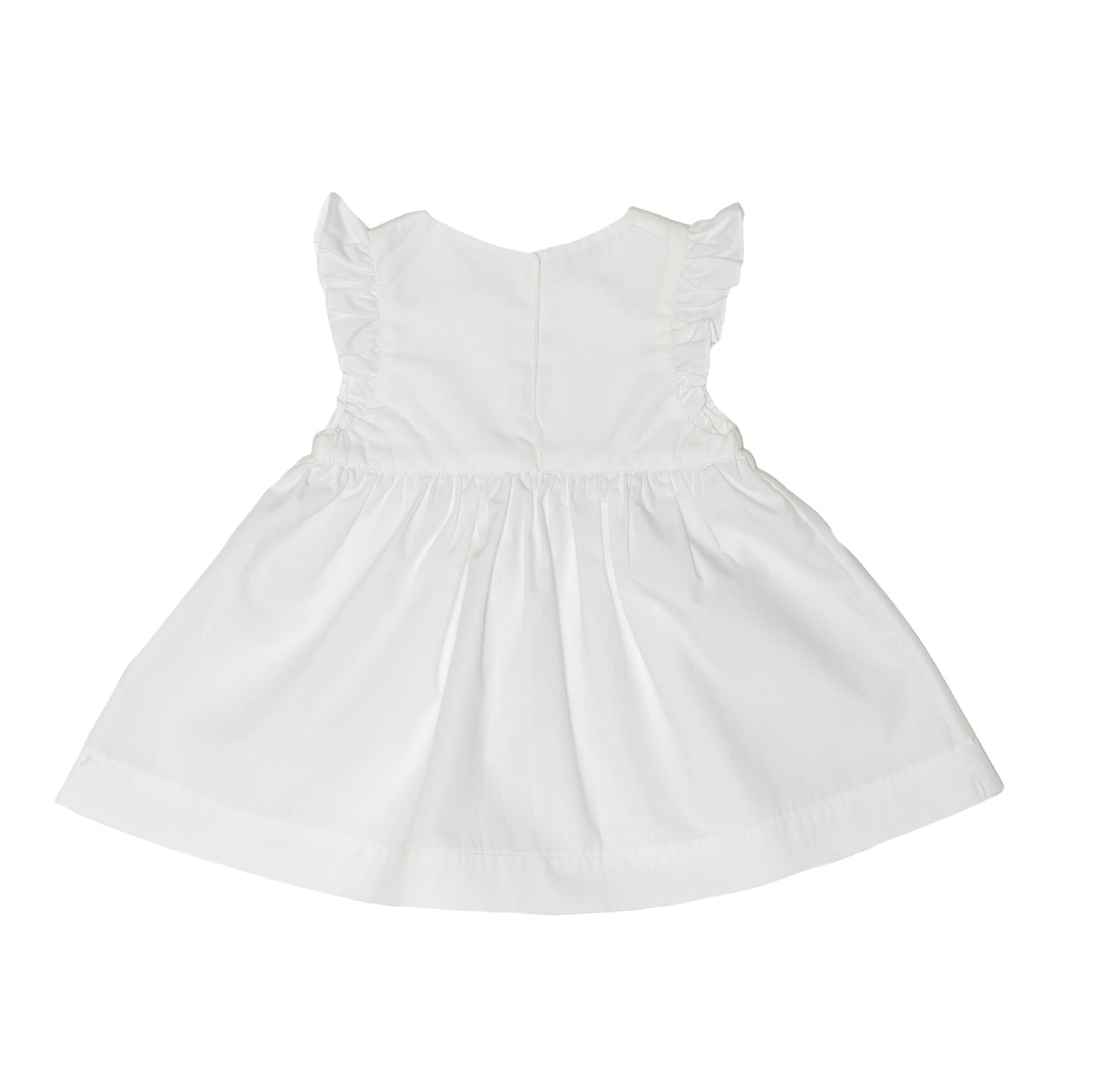 Flutter Dress – White
