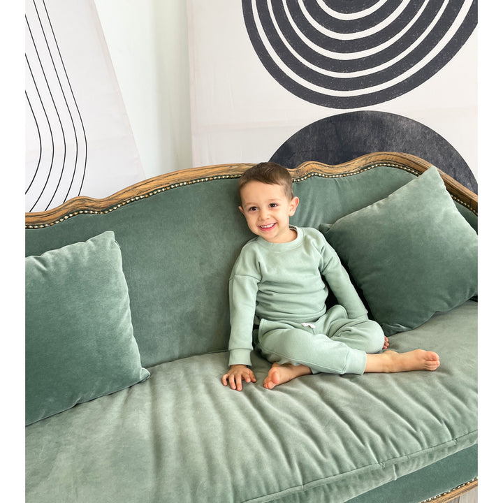 Unisex French Terry Set - Seafoam Green