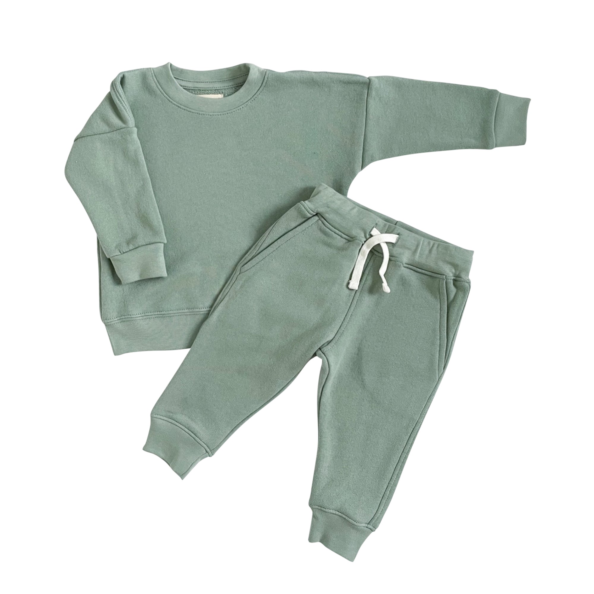 Unisex French Terry Set - Seafoam Green