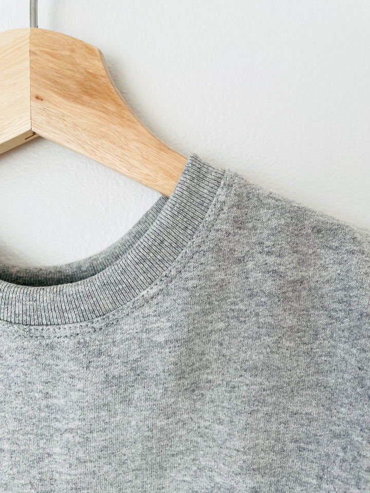 Unisex Fleece Sweatshirt - Heather Grey