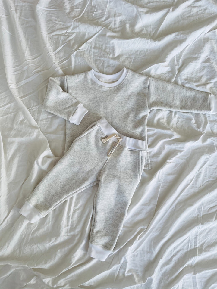 Unisex Fleece Set - Oatmeal