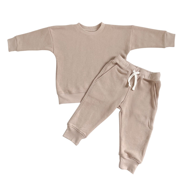 Unisex French Terry Set - Dusty Rose