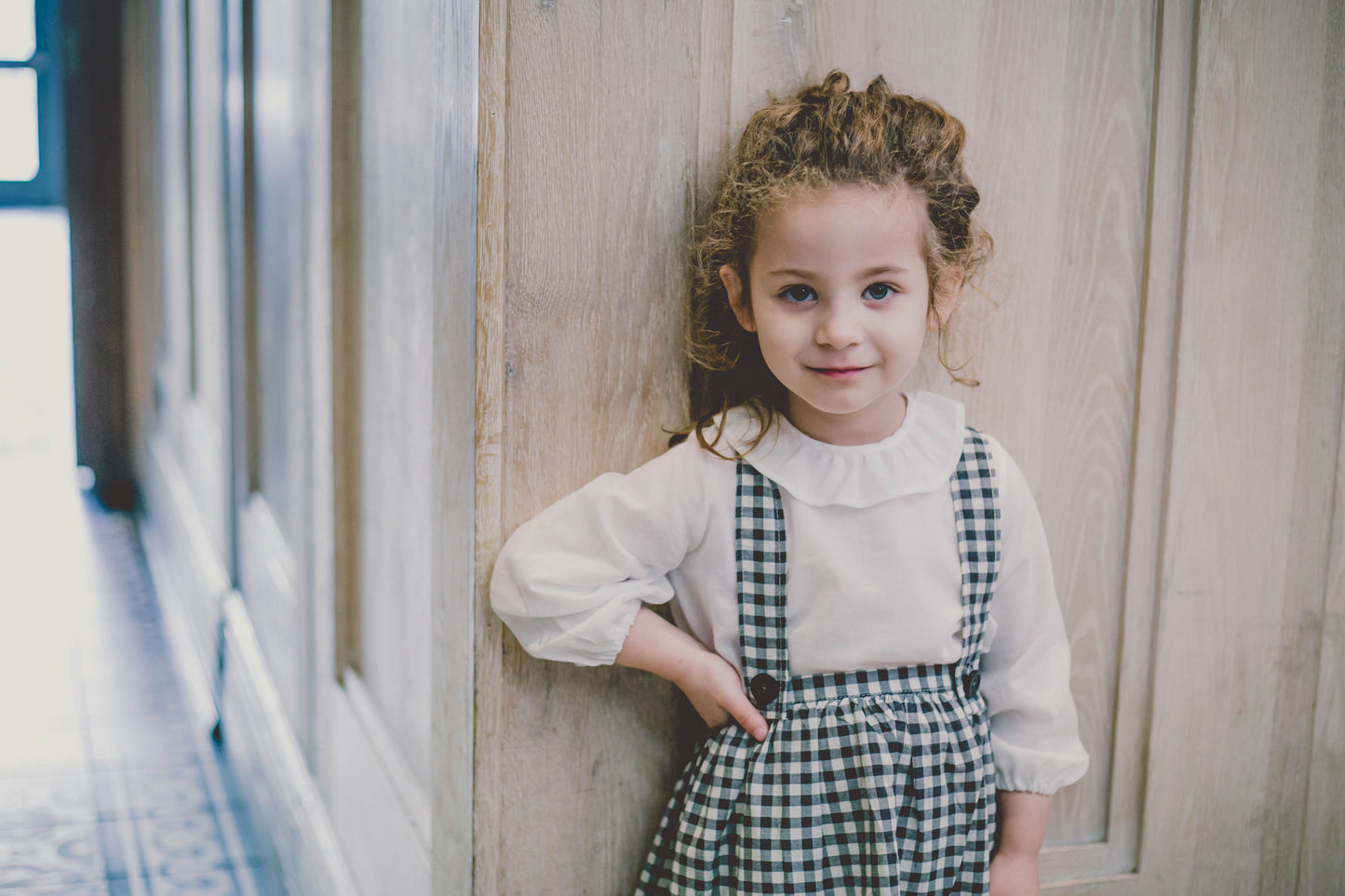 Classic Ruffle Shirt for Babies & Kids - White