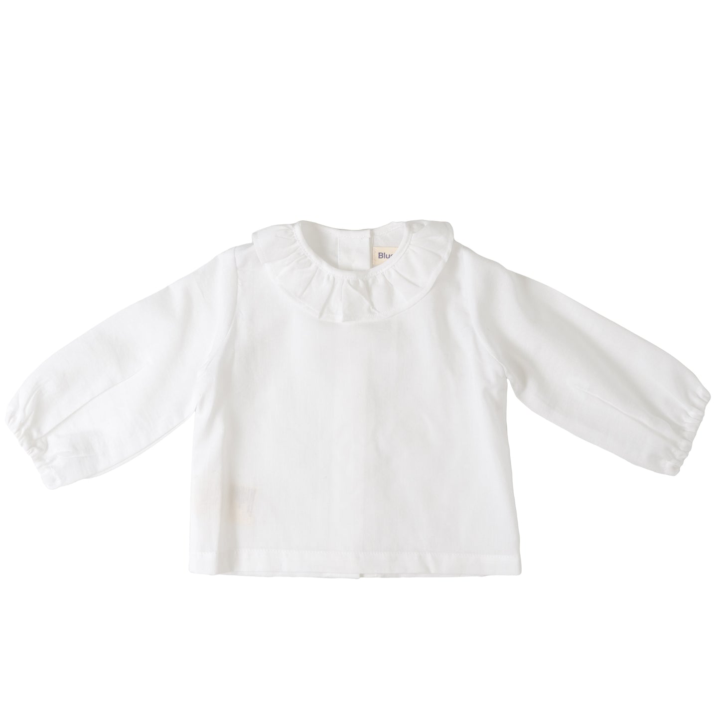 Classic Ruffle Shirt for Babies & Kids - White