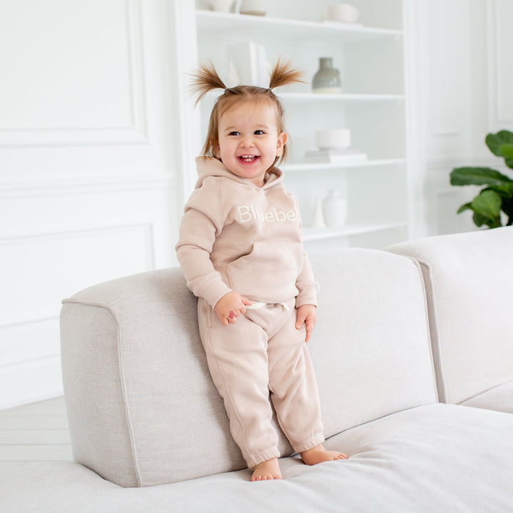 Unisex Fleece Sweatpants - Dusty Rose