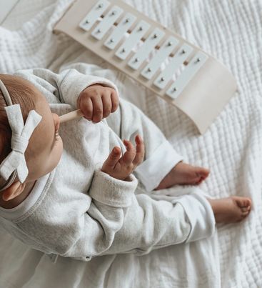 Accessorized Transparent Baby Bibs : Toronto kids clothing