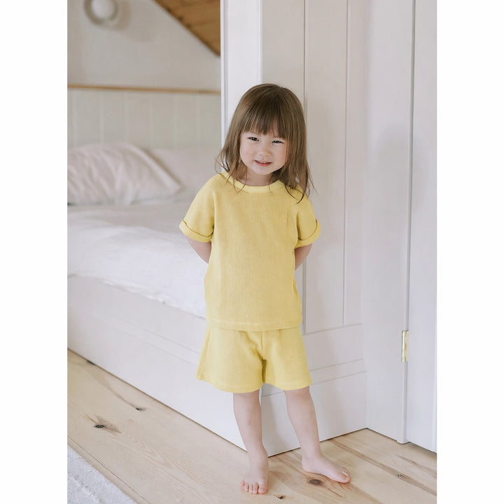 Waffle Set - Butter Yellow