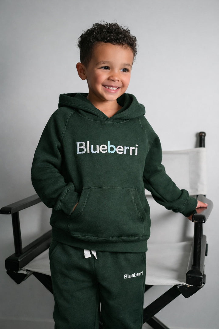 Unisex Fleece Hoodie - Foresy Green