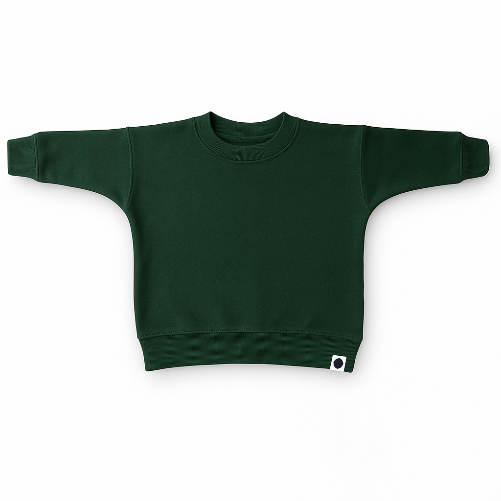 Crewneck & Sweatpant Set - Forest Green