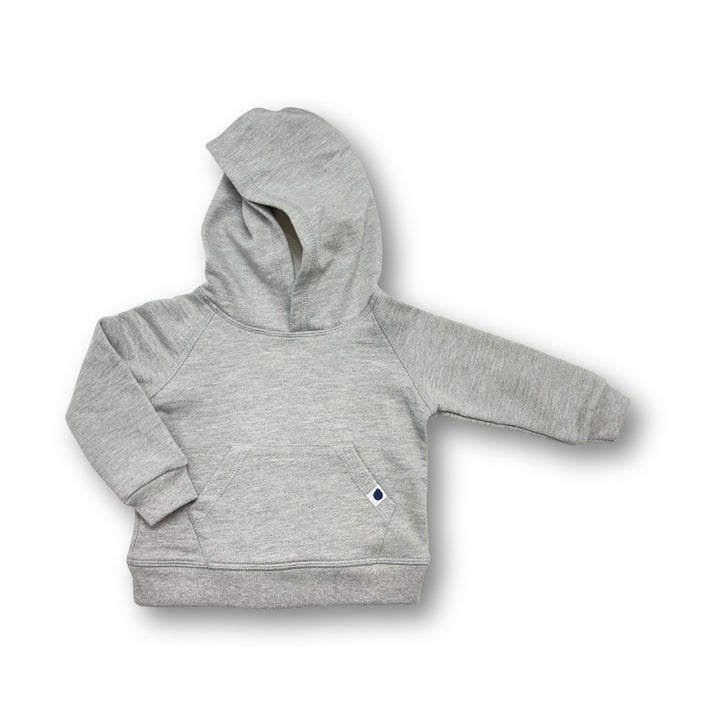 Unisex French Terry Hoodie - Heather Grey