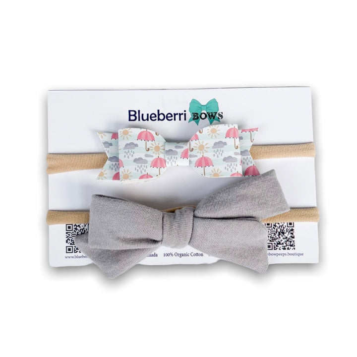 Blueberri Bow Set