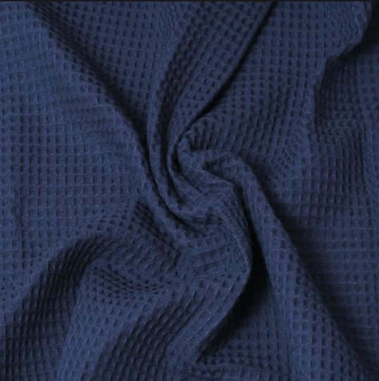 Waffle Seamless Top - Blueberry Blue