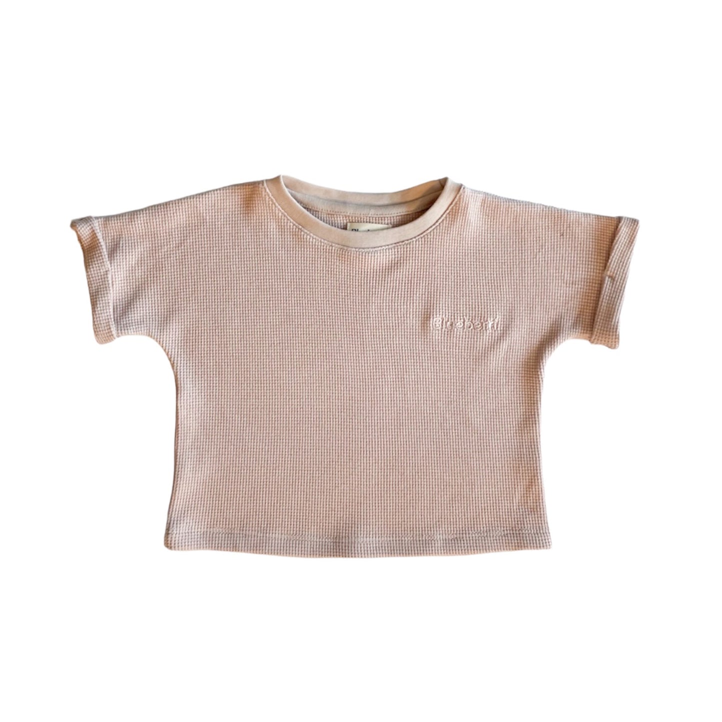 Waffle Seamless Top - Dusty Rose