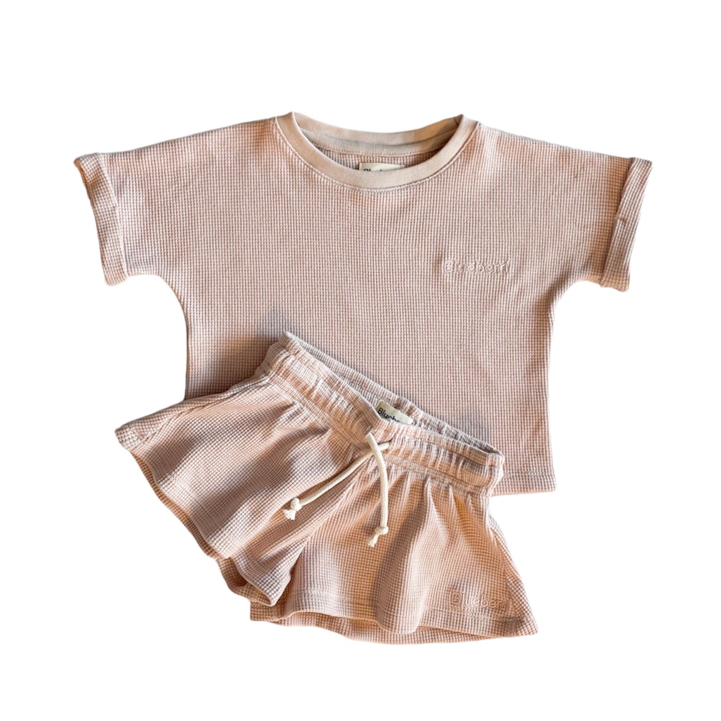 WAFFLE SET - DUSTY ROSE