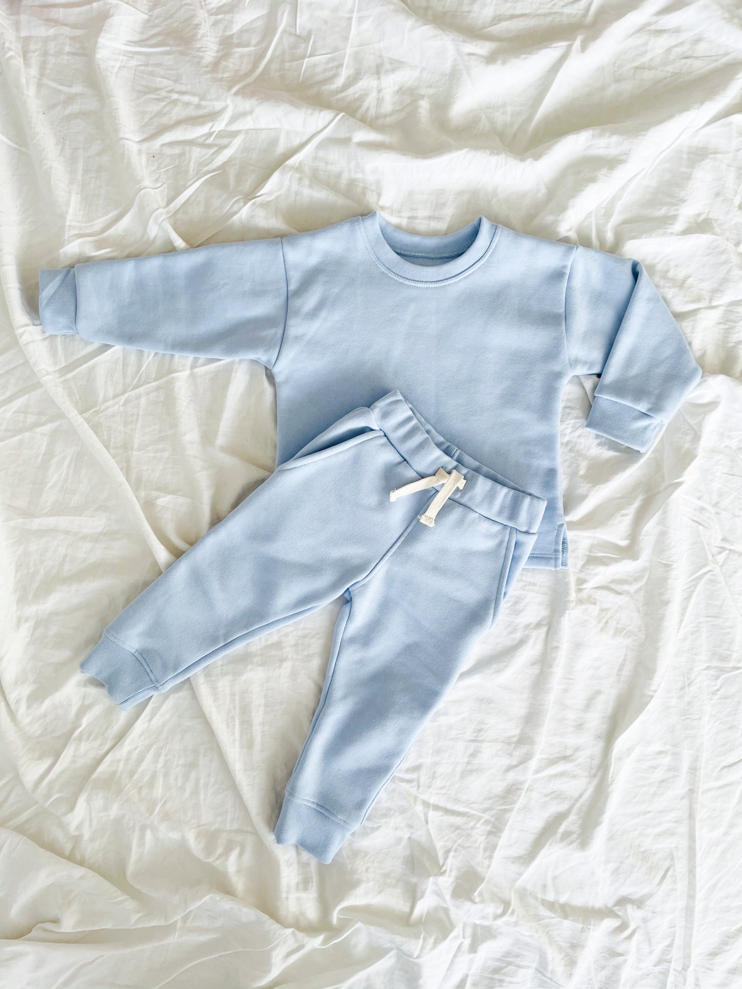 Unisex Fleece Set - Baby Blue